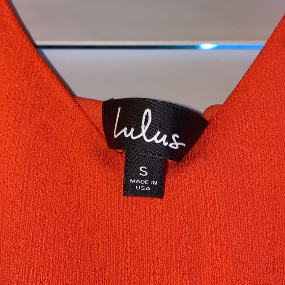 Lulu’s Red Midi Dress - Picture 2 of 5